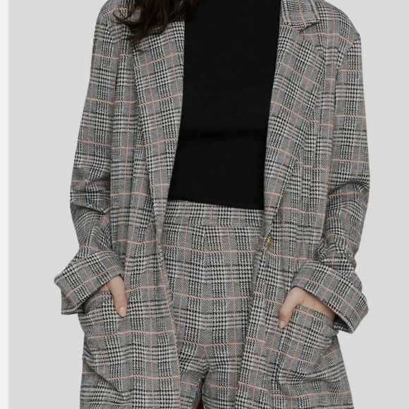 Houndstooth Light Blazer - Picture 4 of 10